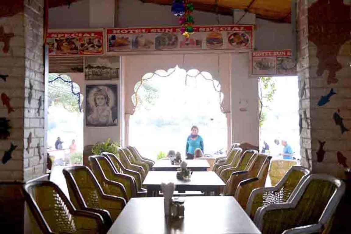 Hotel Sun Set Cafe Pushkar Exteriör bild